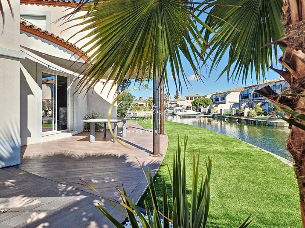Marina 3 chambres avec appontement de 15 m