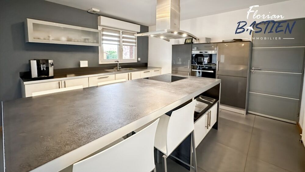 ? Maison individuelle semi plain-pied  180 m²  Proximité Valenciennes / Frontière belge