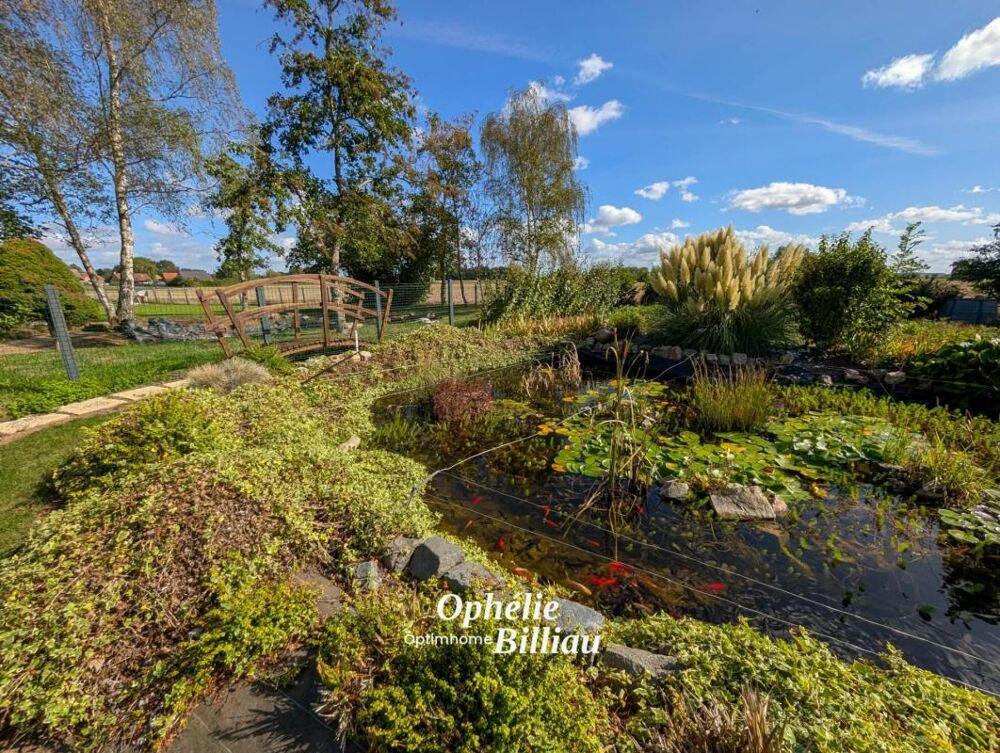**CALONNE-SUR-LA-LYS  MAISON INDIVIDUELLE 143 M²  5 CHAMBRES  TERRAIN 1 385 M²**
