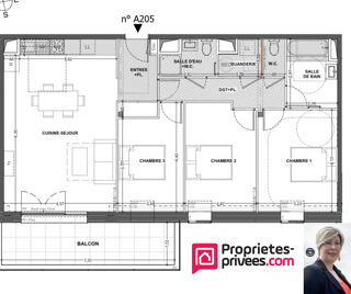  Appartement à vendre 4 pièces 87 m²