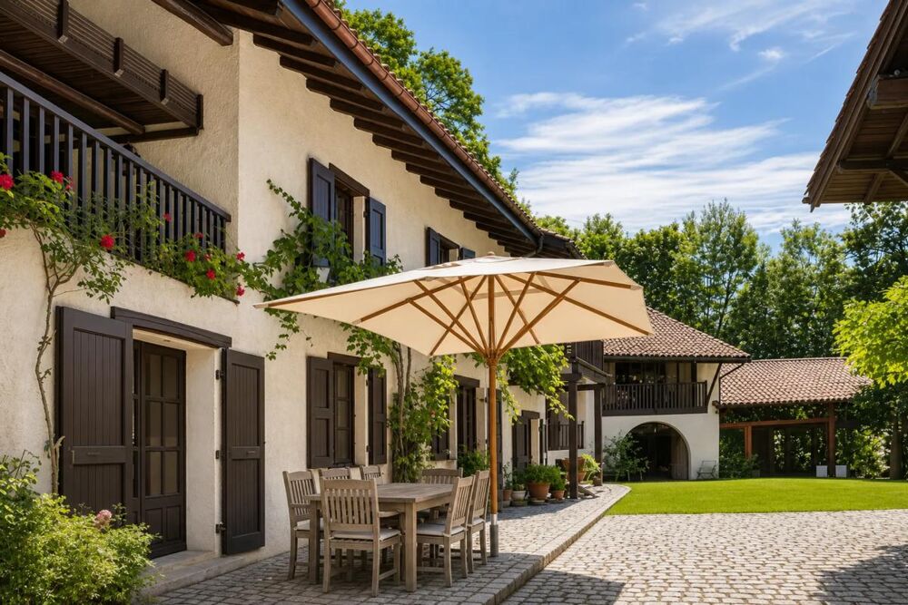 Propriété familiale avec espace bien-être et 8 600 m² de nature