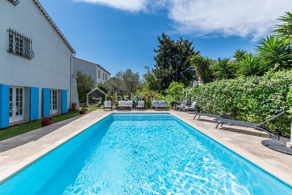 Vente Maison Rare à Portissol : maison avec piscine et vastes espaces, au calme d'un quartier recherché ! Sanary sur mer