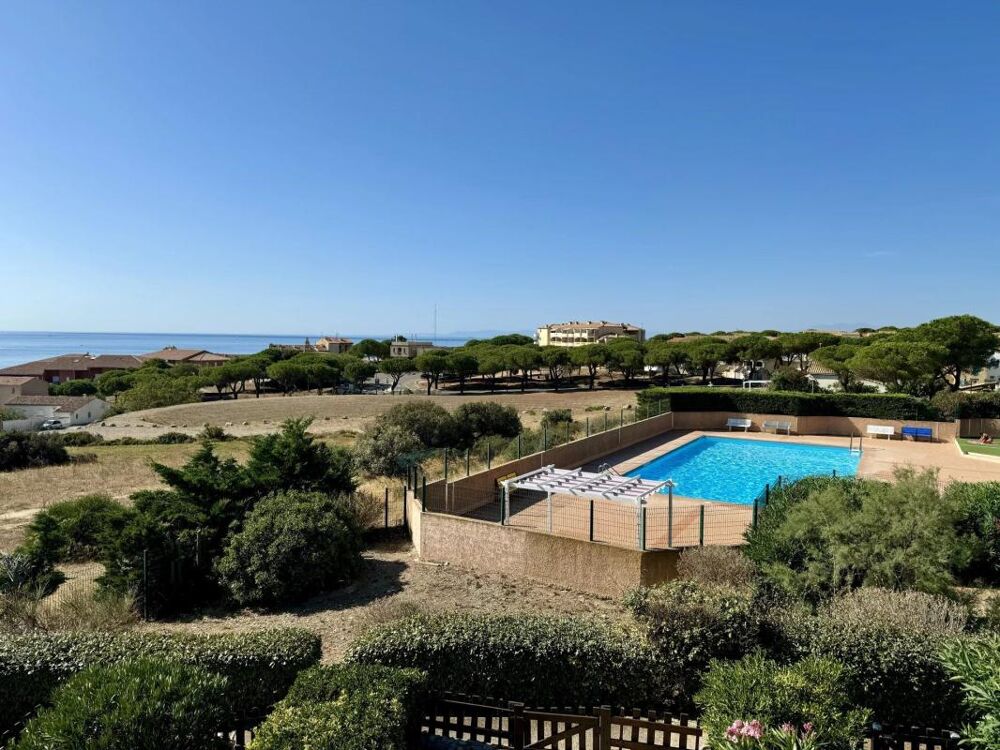 Vente Appartement Studio +Cabine avec terrasse et Parking Saint pierre la mer