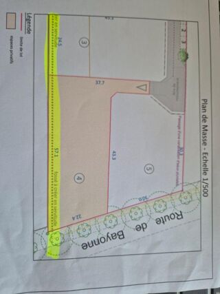  Terrain � vendre 1274 m�