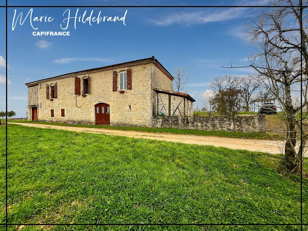 Maison en pierre familiale de 245m² - jardin de + de 1600m² - 4 chambres