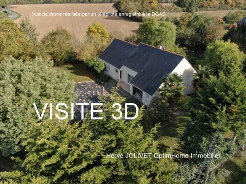   MAISON PLAIN-PIED 3 CHAMBRES + BUREAU + MEZZANINE+ GARAGE + BEAU TERRAIN) Maison - 6 pi�ce(s) - 132 m�