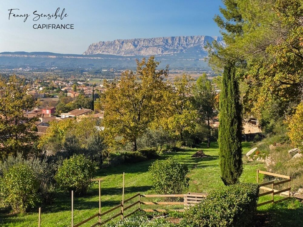 Plus qu'une maison, un cadre de vie exceptionnel face à la Sainte-Victoire
