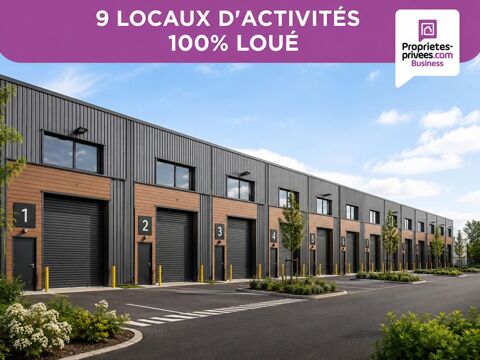 Secteur SENLIS - Ensemble 9 locaux d'activit&eacute;s 2200m2 sur 6000m2 de terrain 1575000 60300 Senlis