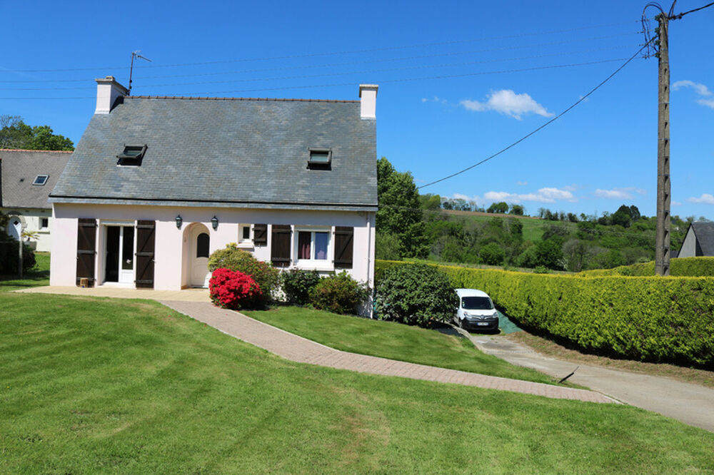 Maison à vendre QUIMPER (29) 4 chambres, 96 m2 sur terrain de 1156 m2 Sous sol complet