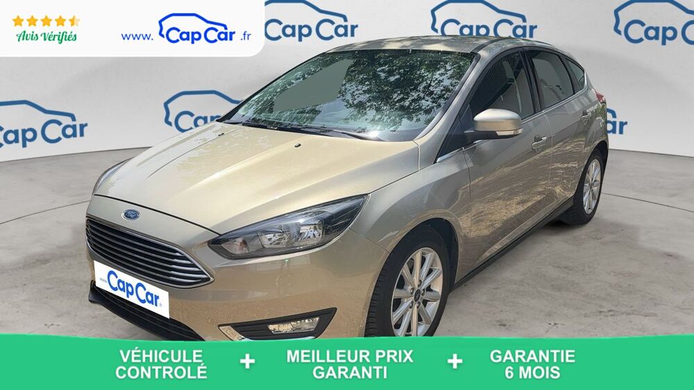 Focus 1.5 EcoBoost 150 BVA6 Titanium - Premi&egrave;re main Automatique 2016 occasion 27220 Grossoeuvre