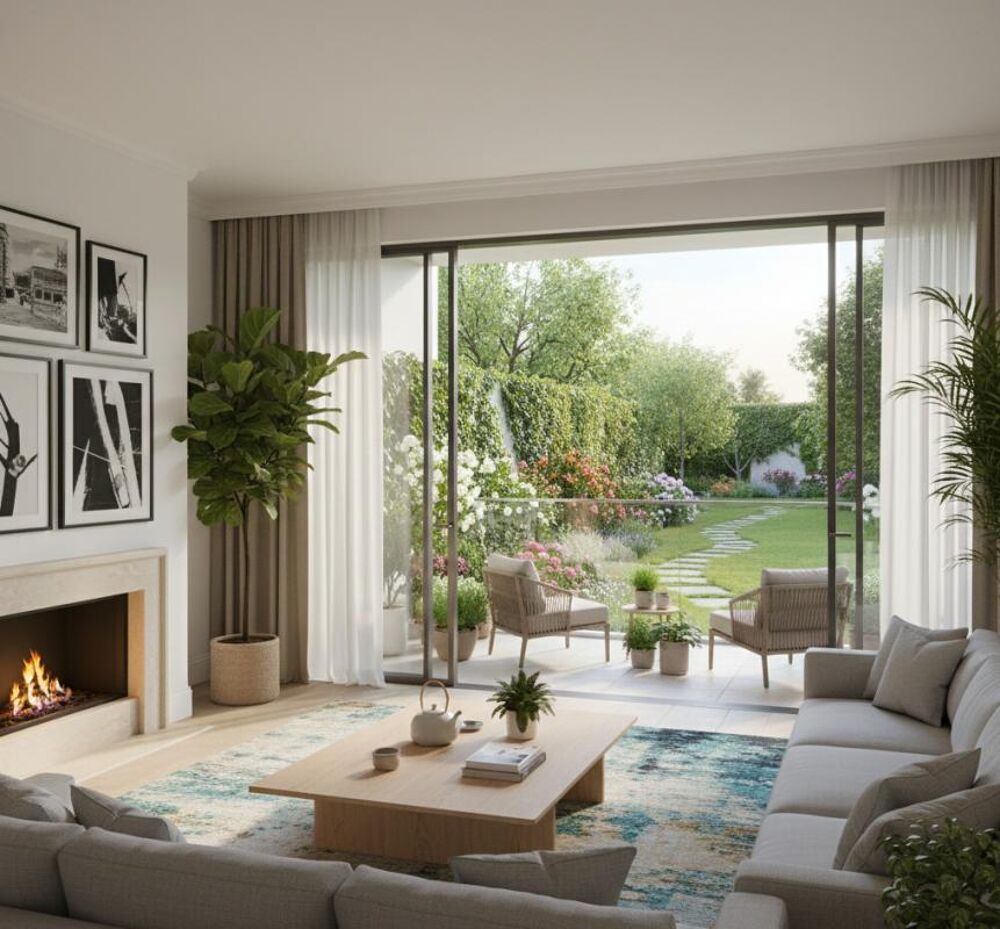 Beau T3 avec terrasse et jardin privatif + places de parking sécurisées !!