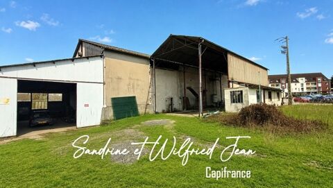   FLEURY SUR ANDELLE (27) - ENTREPÔT DE 670 m² SUR PLUS DE 2 400 m² DE TERRAIN 