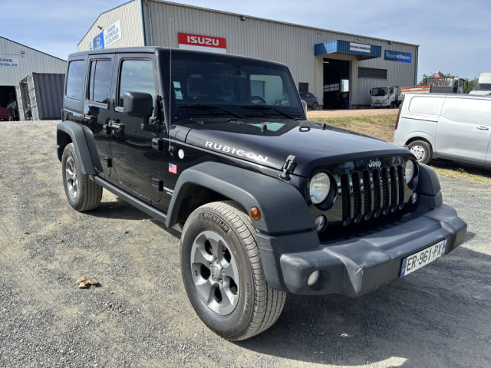 Wrangler 2.8 CRD 200 - 4x4 Unlimited BVA Rubicon 1er main 2017 occasion 69830 Saint Georges De Reneins