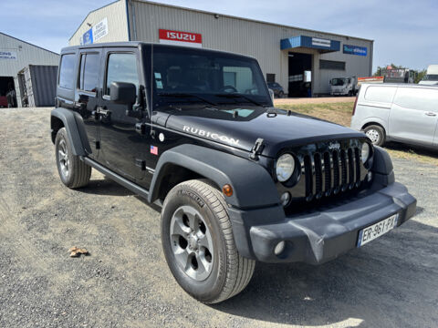 Wrangler 2.8 CRD 200 - 4x4 Unlimited BVA Rubicon 1er main 2017 occasion 69830 Saint Georges De Reneins
