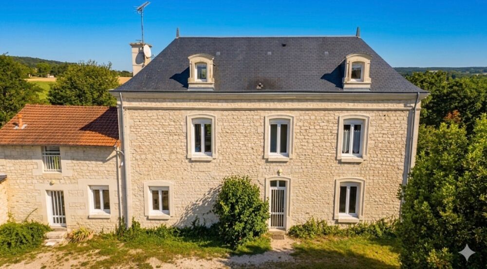 Vente Propriété/Château Maison de Maître + Piscine + Grange de 100 m² Antran