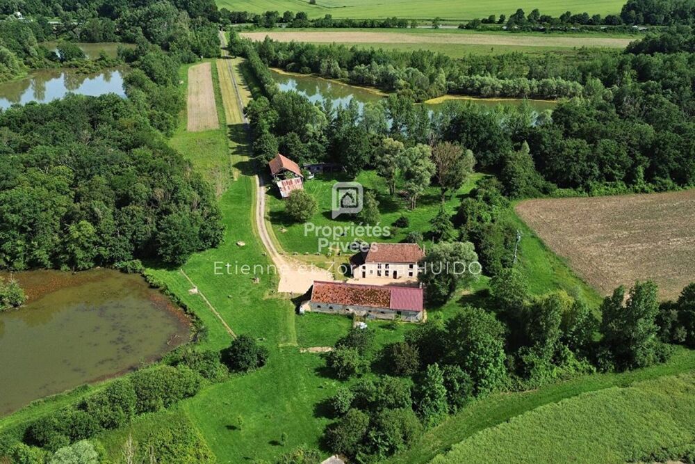 Vente Terrain DOMAINE DE CHASSE D'EXCEPTION DE 58,5 HECTARES  ÉTANGS, RIVIÈRE ET ANCIEN MOULIN Meunet sur vatan