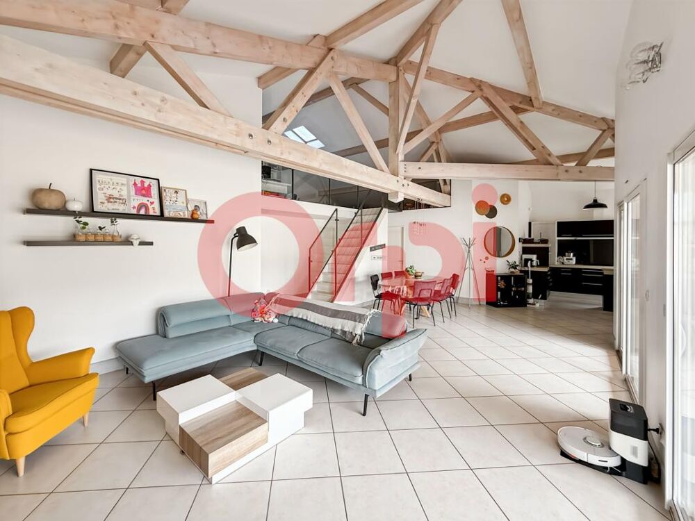 Belle villa de plain-pied avec grand jardin