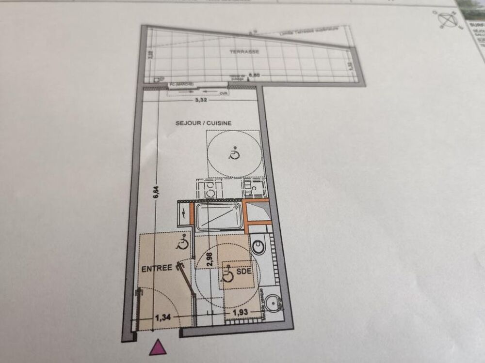 Location Appartement Studio de 21m2 à louer sur Marseille 09 Marseille 9