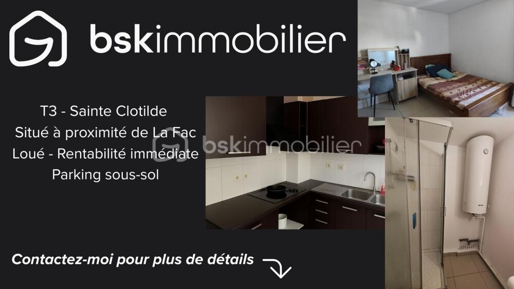 T3 Loué, idéal investisseur  Sainte-Clotilde