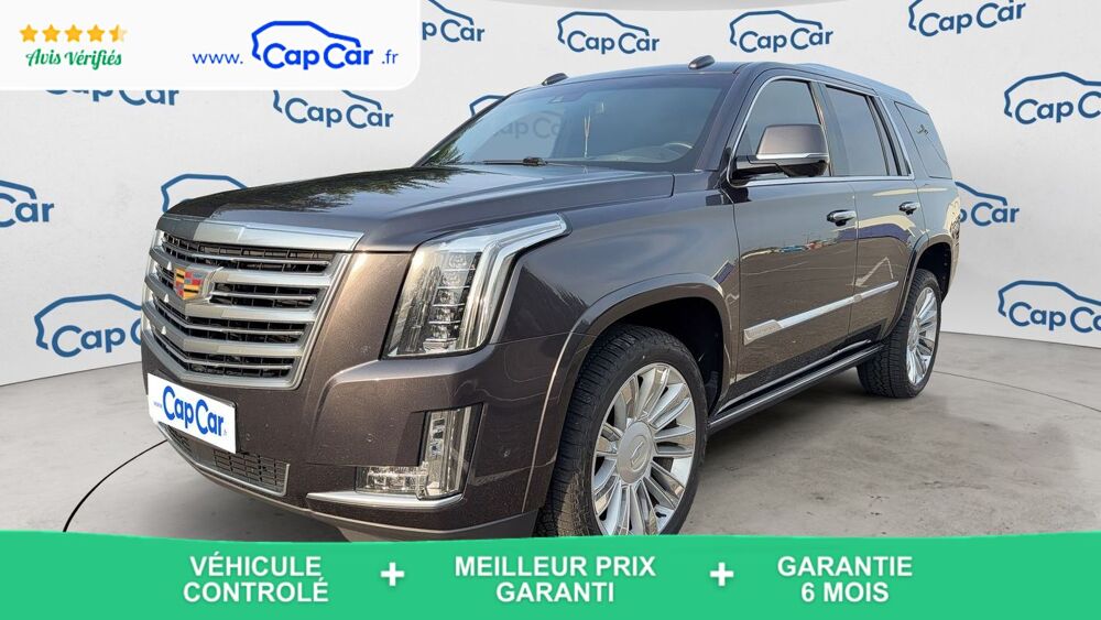 Escalade 6.2 V8 426 BVA8 Platinum Edition - Automatique Toit ouvrant 2017 occasion 11000 Carcassonne