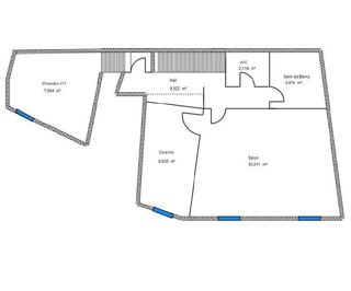  Appartement à vendre 3 pièces 60 m²