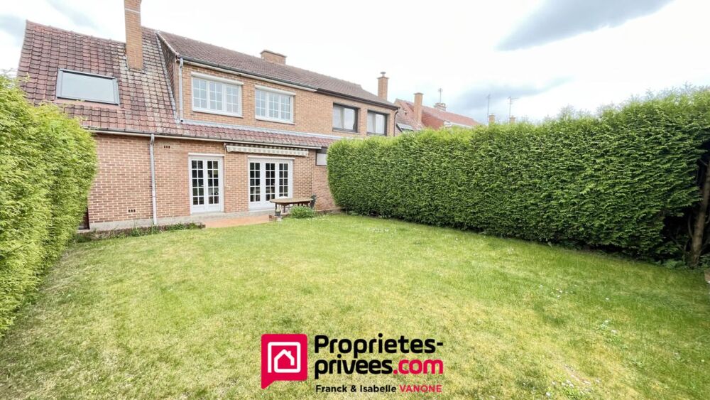 ***RARE***Semi Individuelle - 4 chambres - garage - jardin - 98 m²