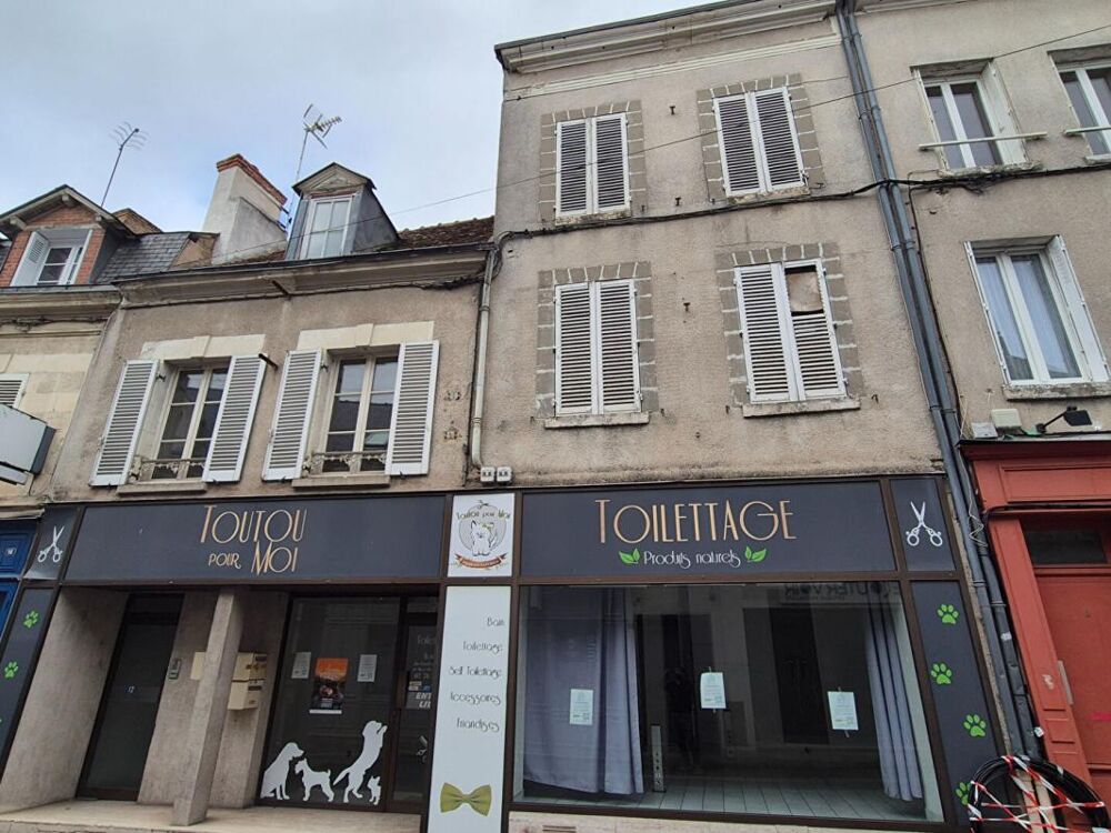 Vente Immeuble Ensemble immobilier 250 m² - Local commercial et deux logements - Hyper centre de Romorantin Romorantin lanthenay
