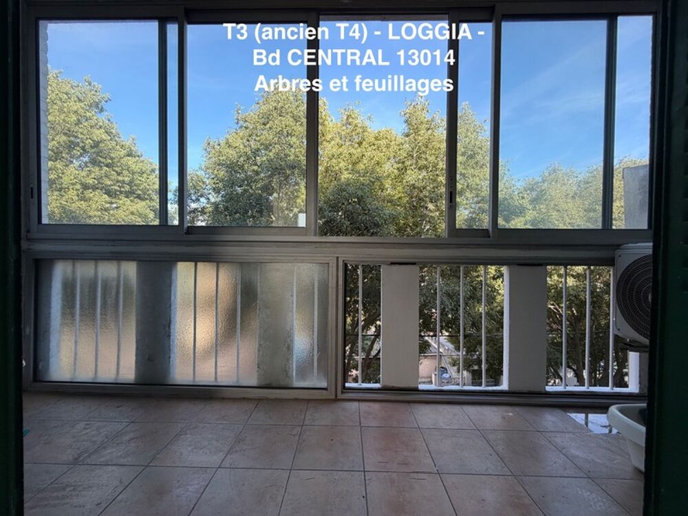 Vente Appartement BD CENTRAL 13014 - T3 de 68,48m2   - Veranda/Loggia    appartement  CLIMATISE       119 700 euro Marseille 14