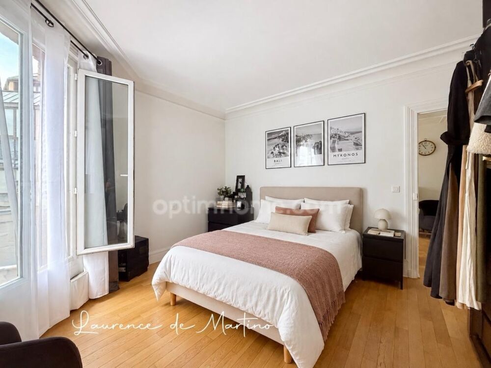 Vente Appartement LEVALLOIS-PERRET – 56 M² 3 PIÈCES – 2 CHAMBRES OU BUREAU – CENTRE-VILLE – MÉTRO L3 À 7 MIN – GARDIEN Levallois perret