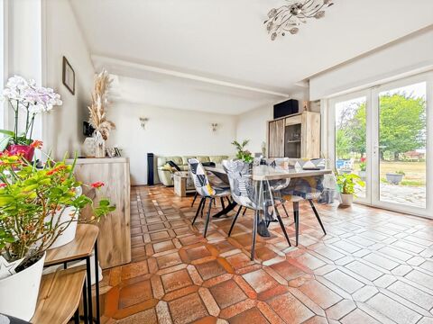   FERMETTE DE CARACTÈRE  140 M²  / 4 CHAMBRES  / 5 564 M² DE TERRAIN DONT PARTIE CONSTRUCTIBLE ? LA GORGUE Maison - 6 pièce(s) - 140 m²
