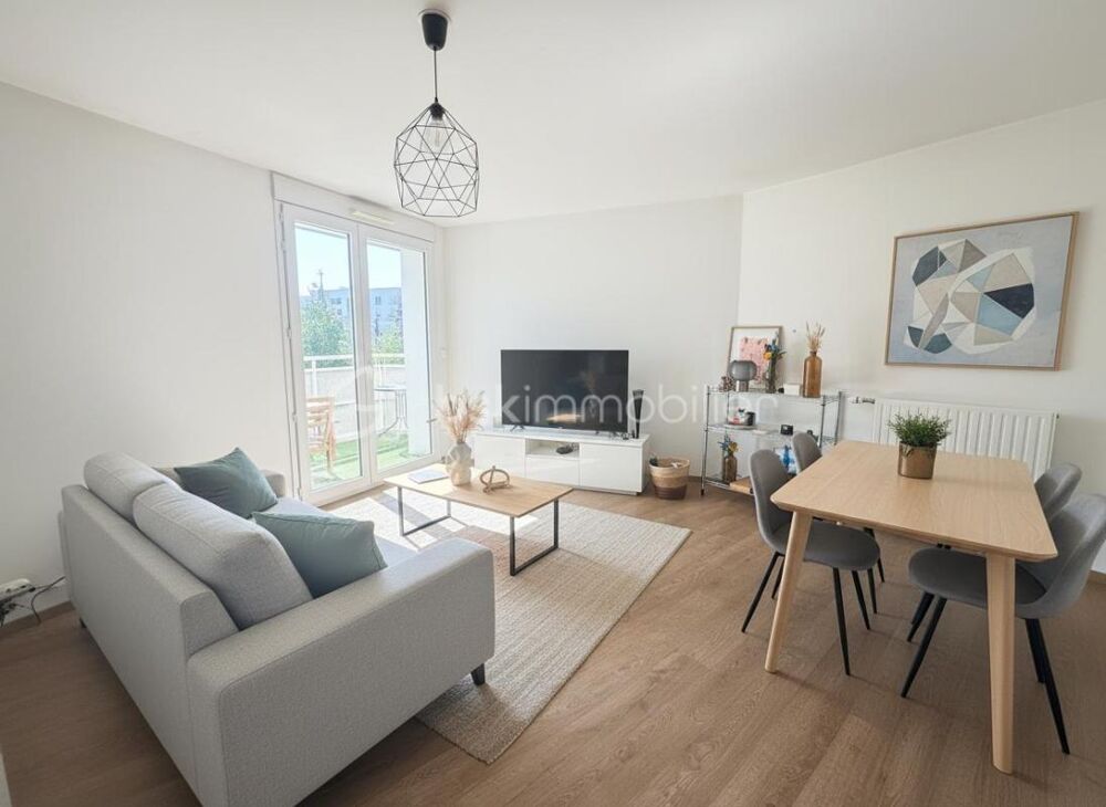 Appartement 3 pièces avec balcon exposé Sud  Rennes La Bellangerais