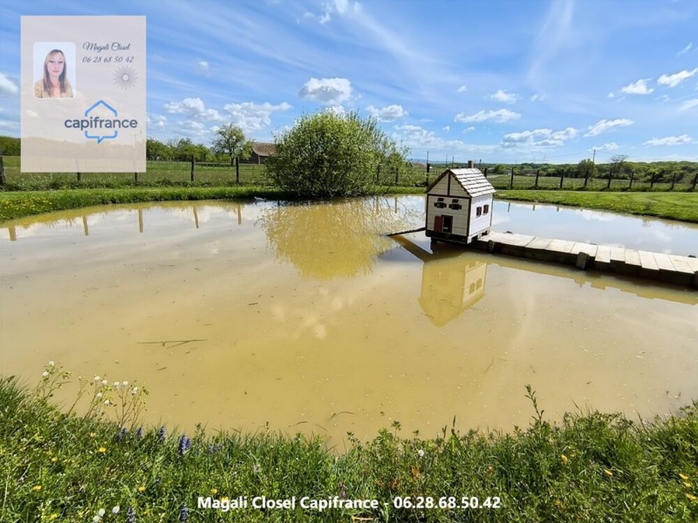 Jolie ferme 144 m2 sur 5 121 m² de terrain proche Louhans