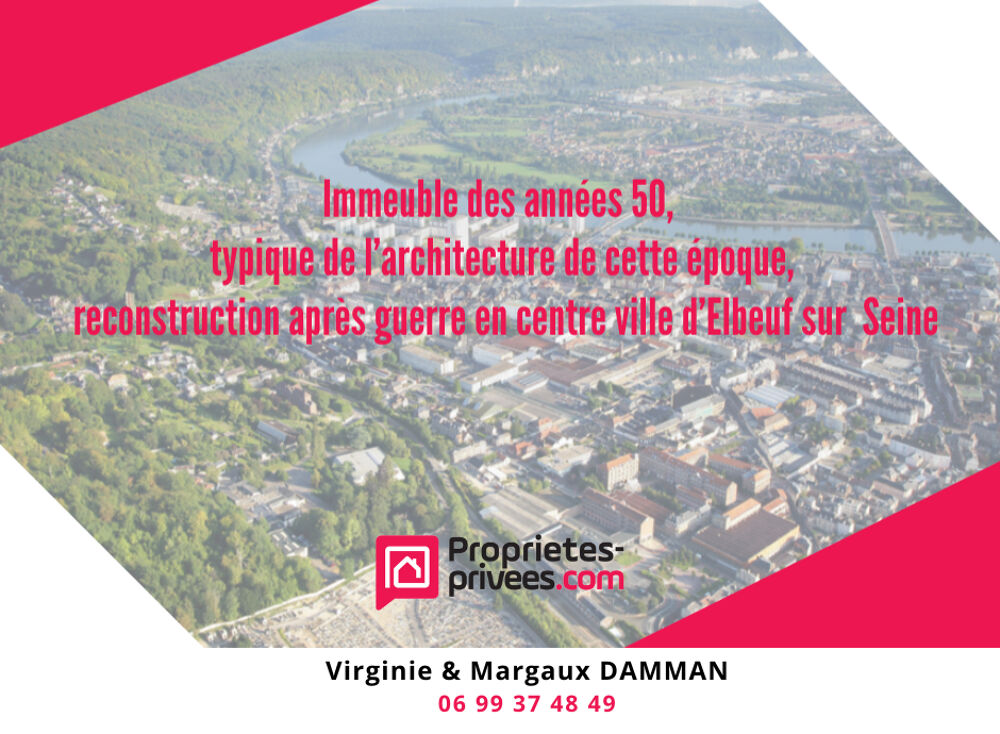 Vente Immeuble Immeuble 525 M² avec local commercial loué ! Opportunité rare ! Elbeuf