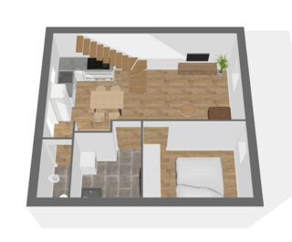  Appartement � vendre 3 pi�ces 60 m�