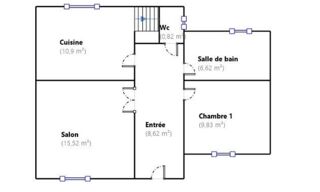  Maison � vendre 6 pi�ces 103 m�