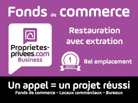 75011 PARIS : RESTAURANT 95 M&sup2; - GROSSE EXTRACTION - 40 COUVERTS - SECTEUR LE MARAIS / FOLIE-MERICOURT 350000 75011 Paris