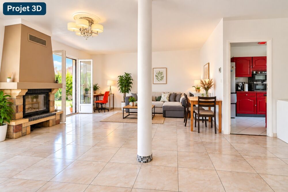 Vente Maison VENISSIEUX CHARRÉARD - MAISON FAMILIALE 115 M² - 5 CHAMBRES - JARDIN - GARAGE Venissieux
