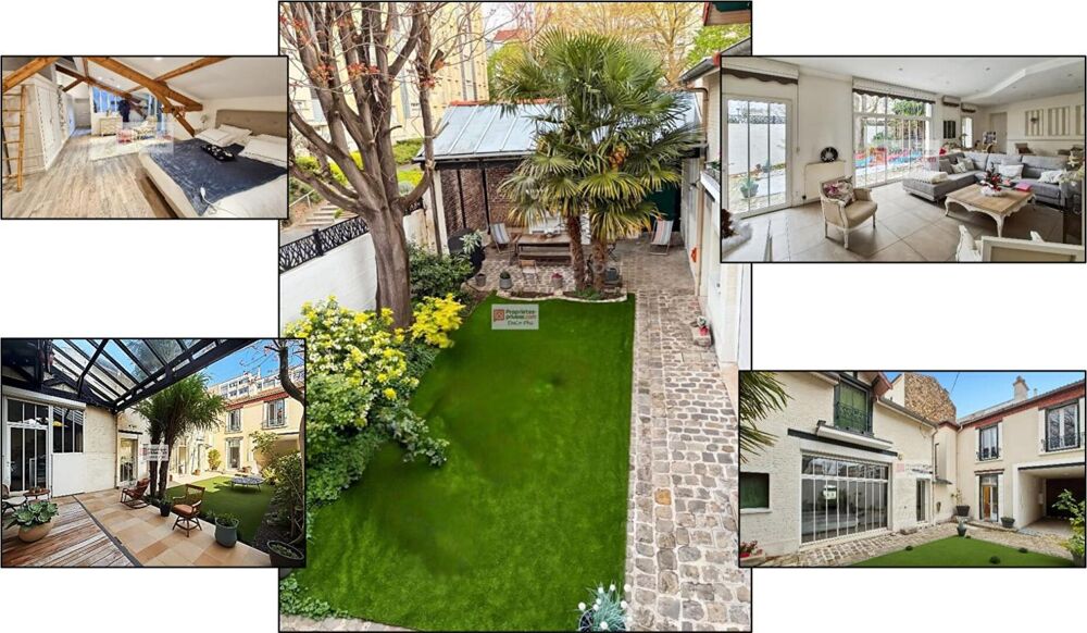 Suresnes centre-ville bas grande maison d'exception