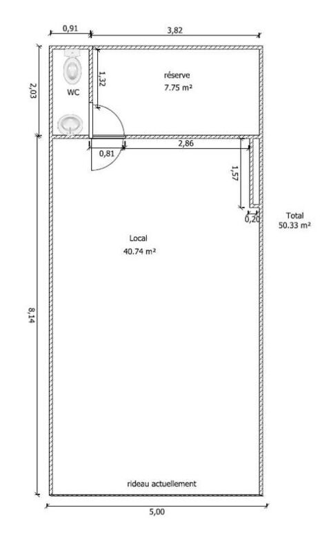Local commercial 80000 22200 Guingamp
