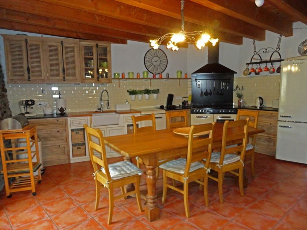 Vente Maison Dpt Pyr�n�es Orientales (66), � vendre JUJOLS maison en pierres r�nov�e 4 pi�ces 128 m� terrasse, cave Jujols