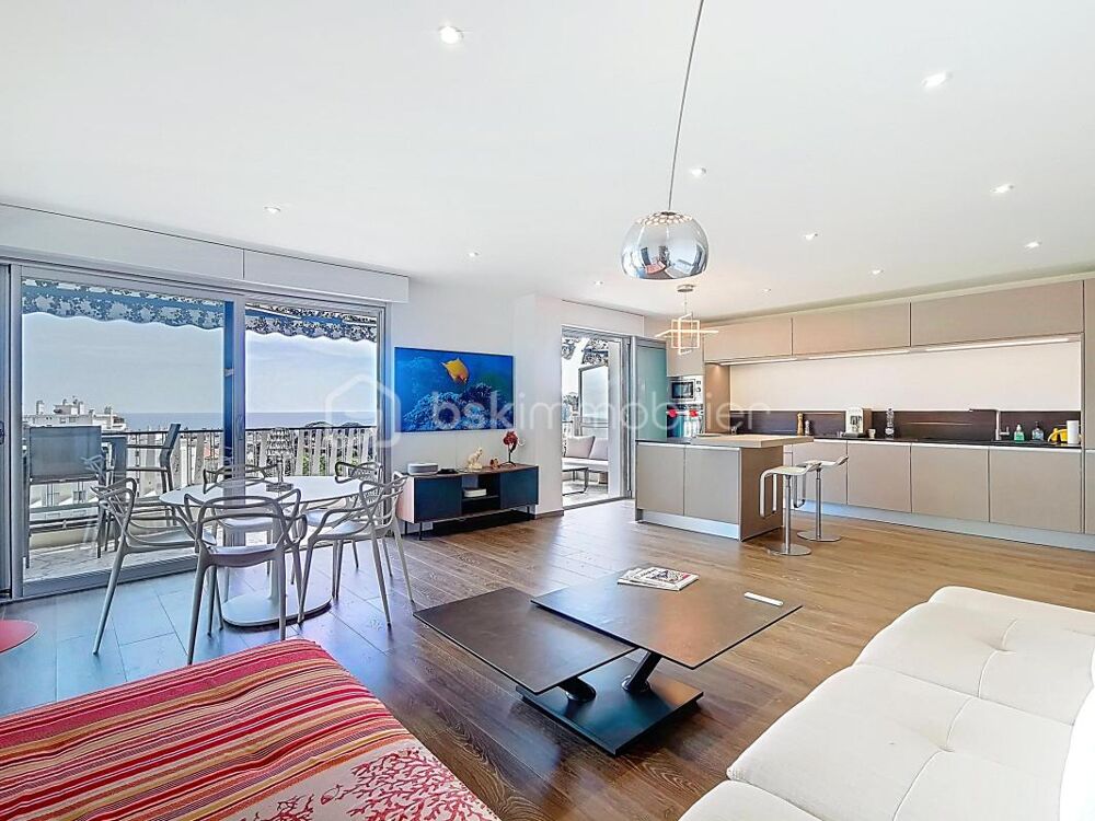 CANNES  APPARTEMENT D'EXCEPTION  VUE MER
