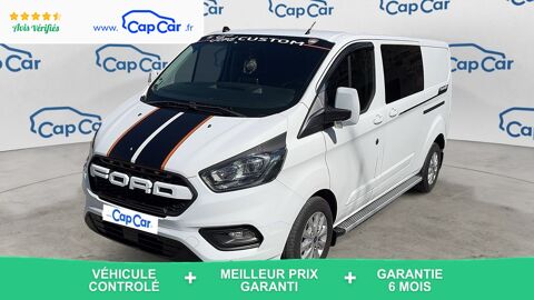 Ford Transit Custom Cabine Approfondie L2H1 2.0 TDCi 130 Sport - 6 places 2018 occasion Saint Brieuc 22000
