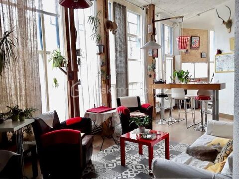 ? IVRY-SUR-SEINE � Atelier d'architecte � 85 m&sup2; � Ivry-sur-Seine � Ensemble sign&eacute; Ren&eacute;e Gailhoustet � FORT POTENTIEL 283500 94200 Ivry sur seine