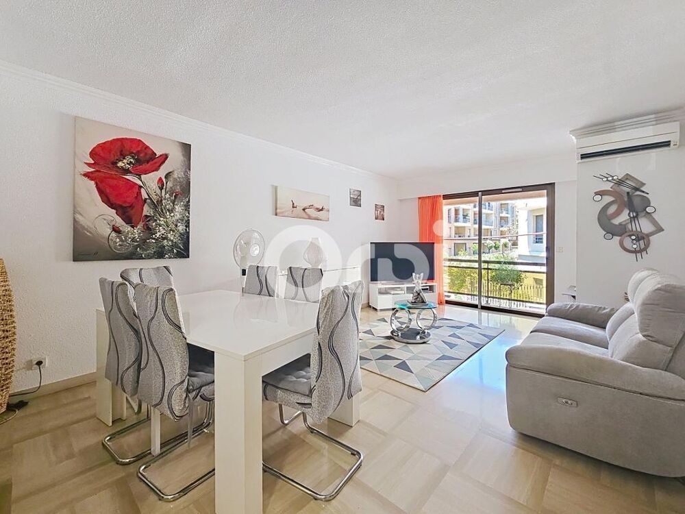 Vente Appartement JUAN-LES-PINS – Centre-ville – Grand 2 pièces de 55 m² – Mer et commerces à pied Antibes