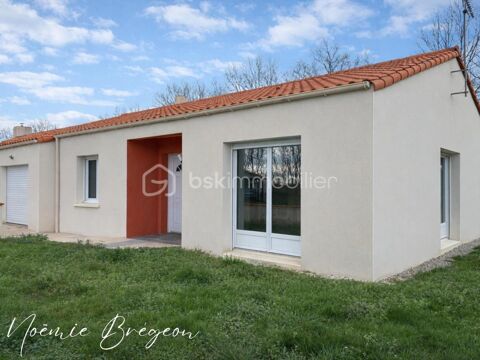   Maison plain-pied 3 chambres � Terrain clos, au calme � Les Lucs-sur-Boulogne Maison - 5 pi�ce(s) - 93 m�