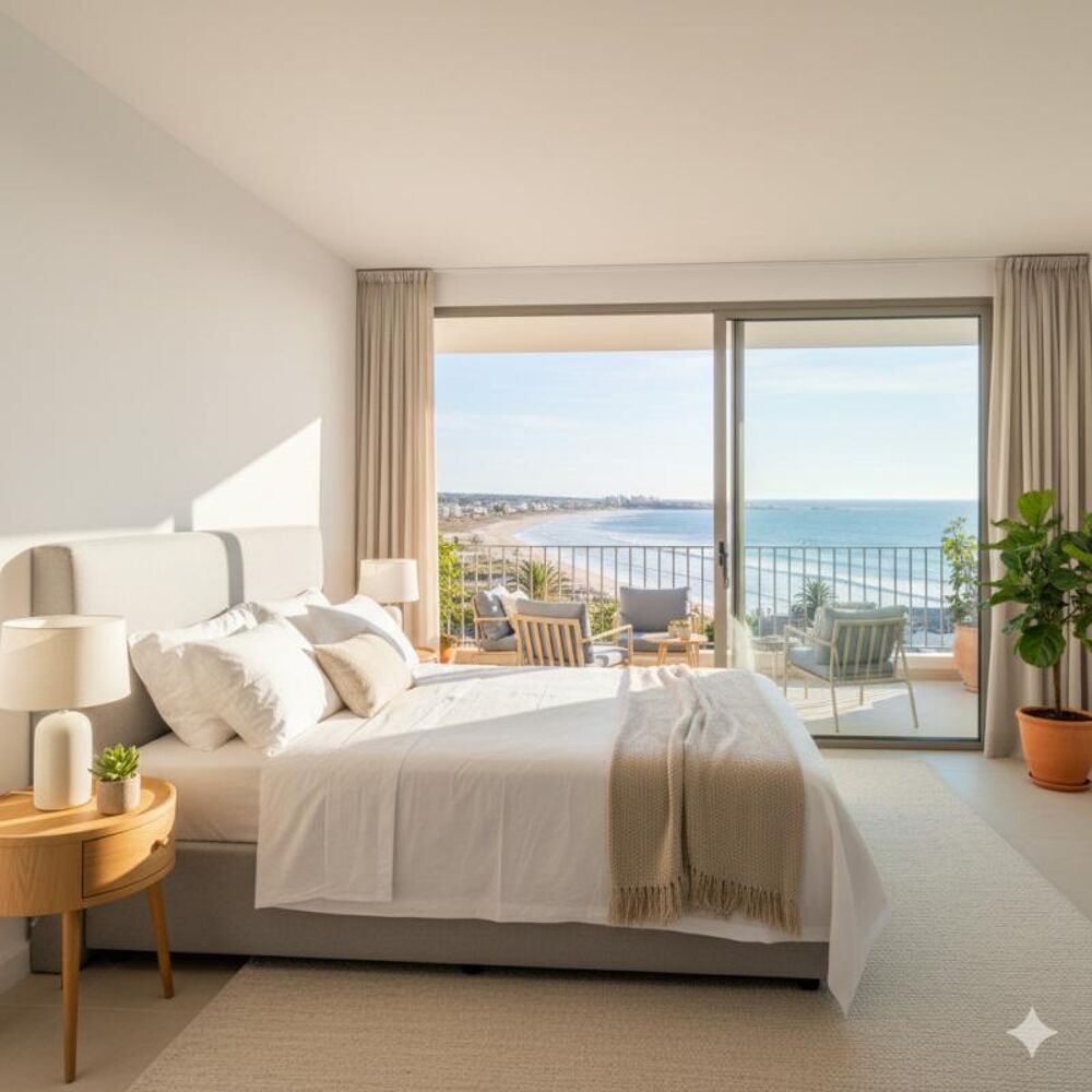 Vente Appartement VUE MER • DERNIER ÉTAGE • À QUELQUES PAS DES PLAGES Antibes
