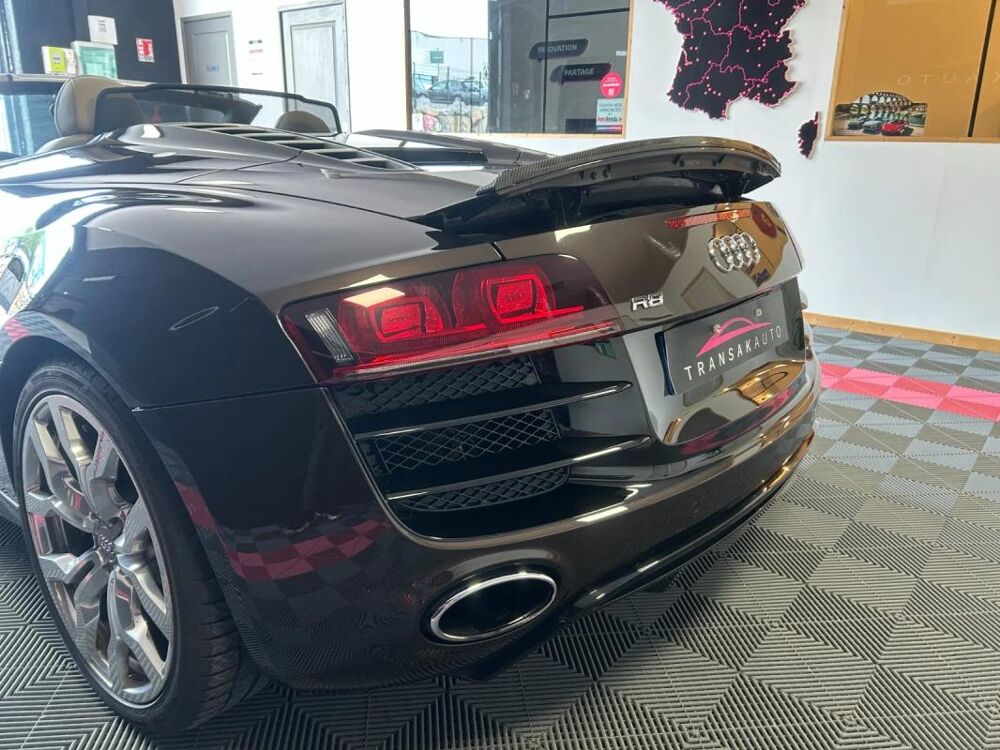 R8 Spyder V10 5.2 FSI 525 Quattro R-Tronic 2010 occasion 34500 B&eacute;ziers