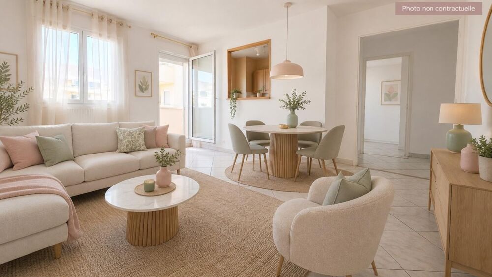 LUCE QUARTIER BECASSE - APPARTEMENT 73.55 m² - ASCENSEUR - BALCON - CAVE ET PARKING