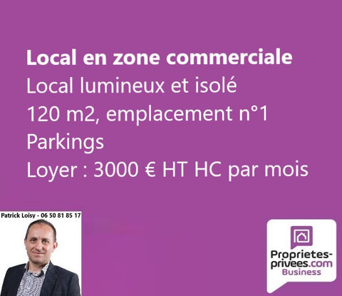 58000 NEVERS - LOCAL COMMERCIAL 120 M² 3000 58000 Nevers