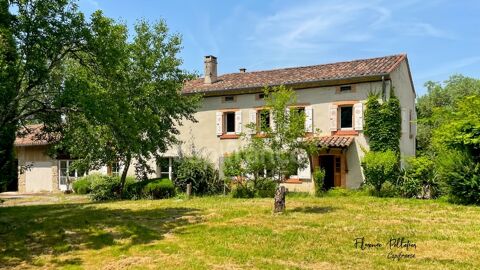   A vendre ancienne m�tairie 182 m� habitables et 350 m� d'atelier proche de Cuq-Toulza Ferme - 6 pi�ce(s) - 182 m�